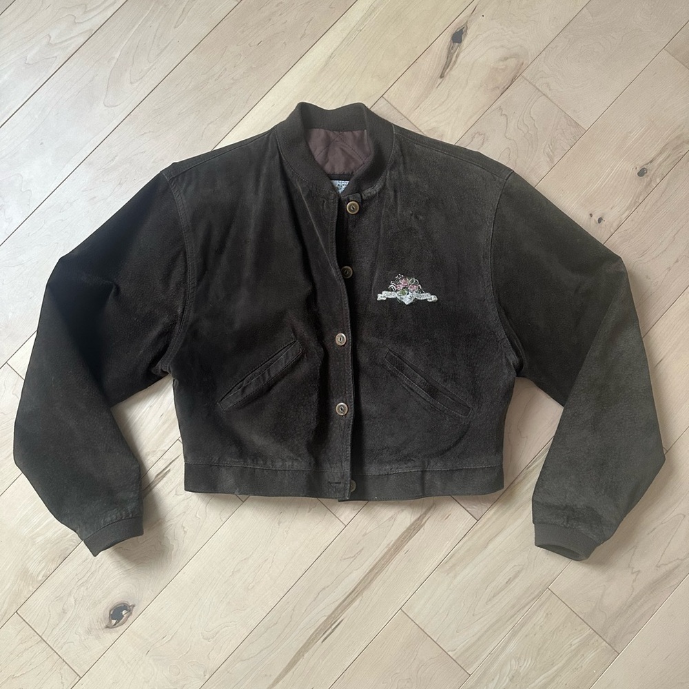 Suede bomber - made in Spain 🇪🇸
